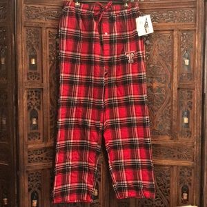 NEW Texas Tech Plaid Pajama Pants